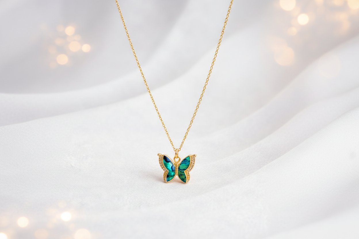 Flutter Butterfly Pendant