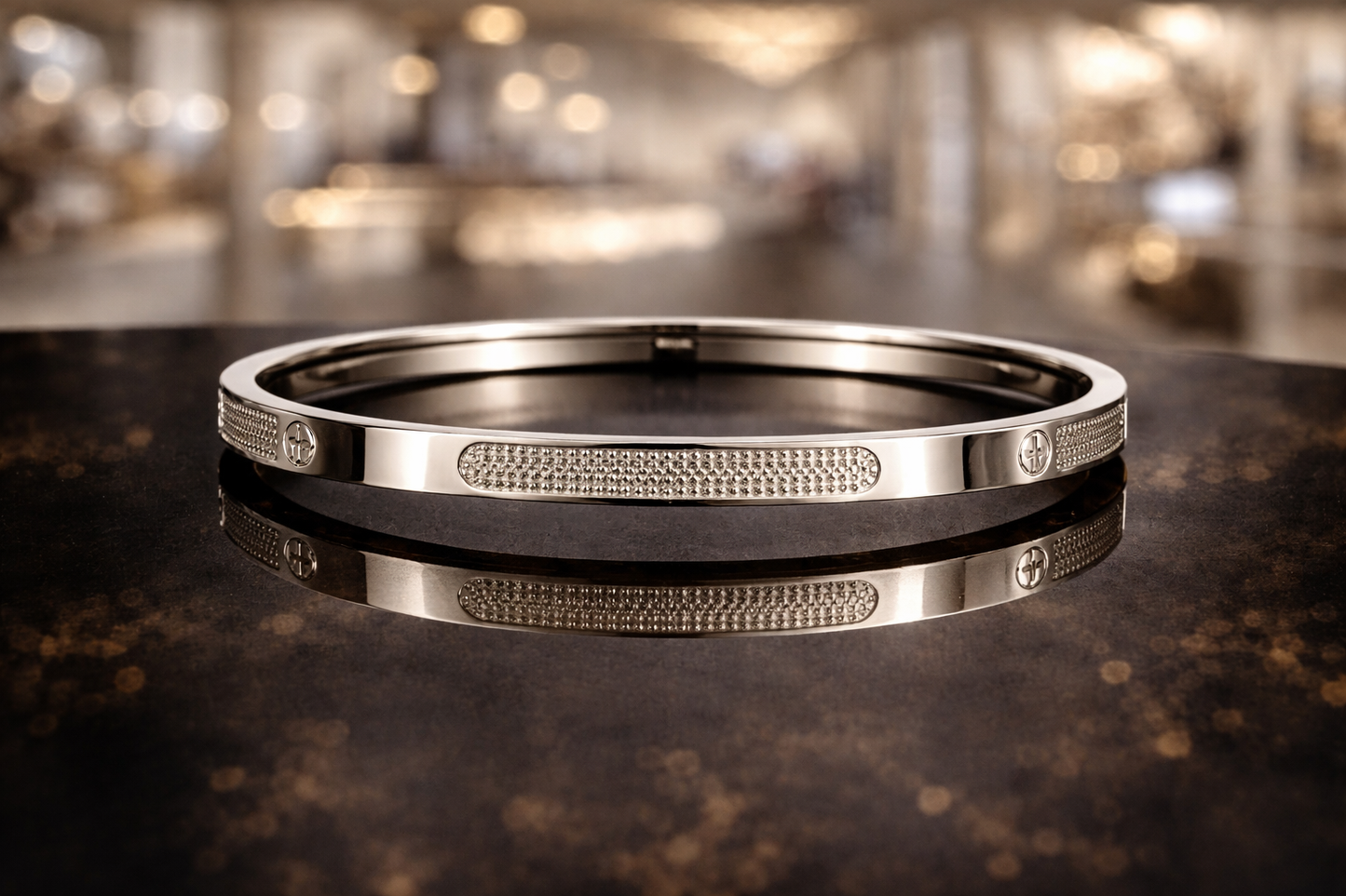 Luminex Studded Cuff Women Bracelet