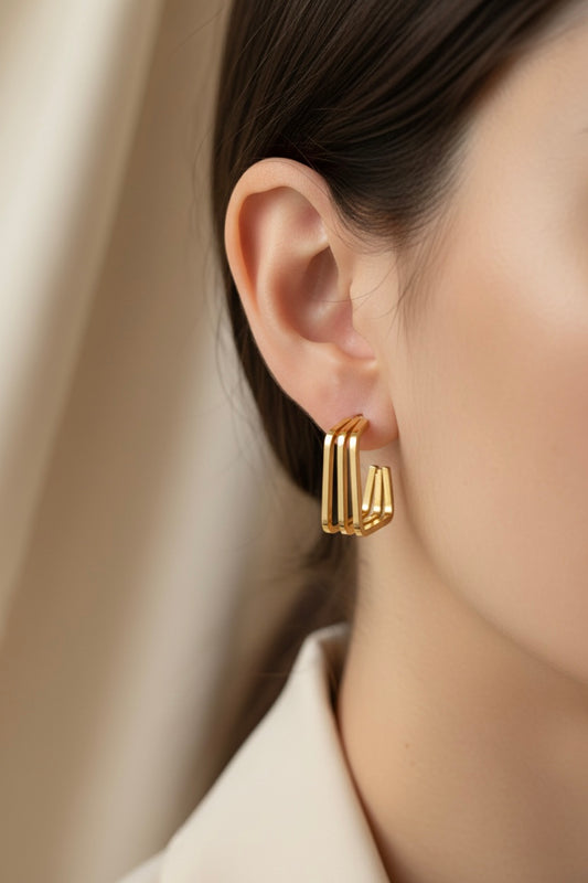 Modern Frame Earrings