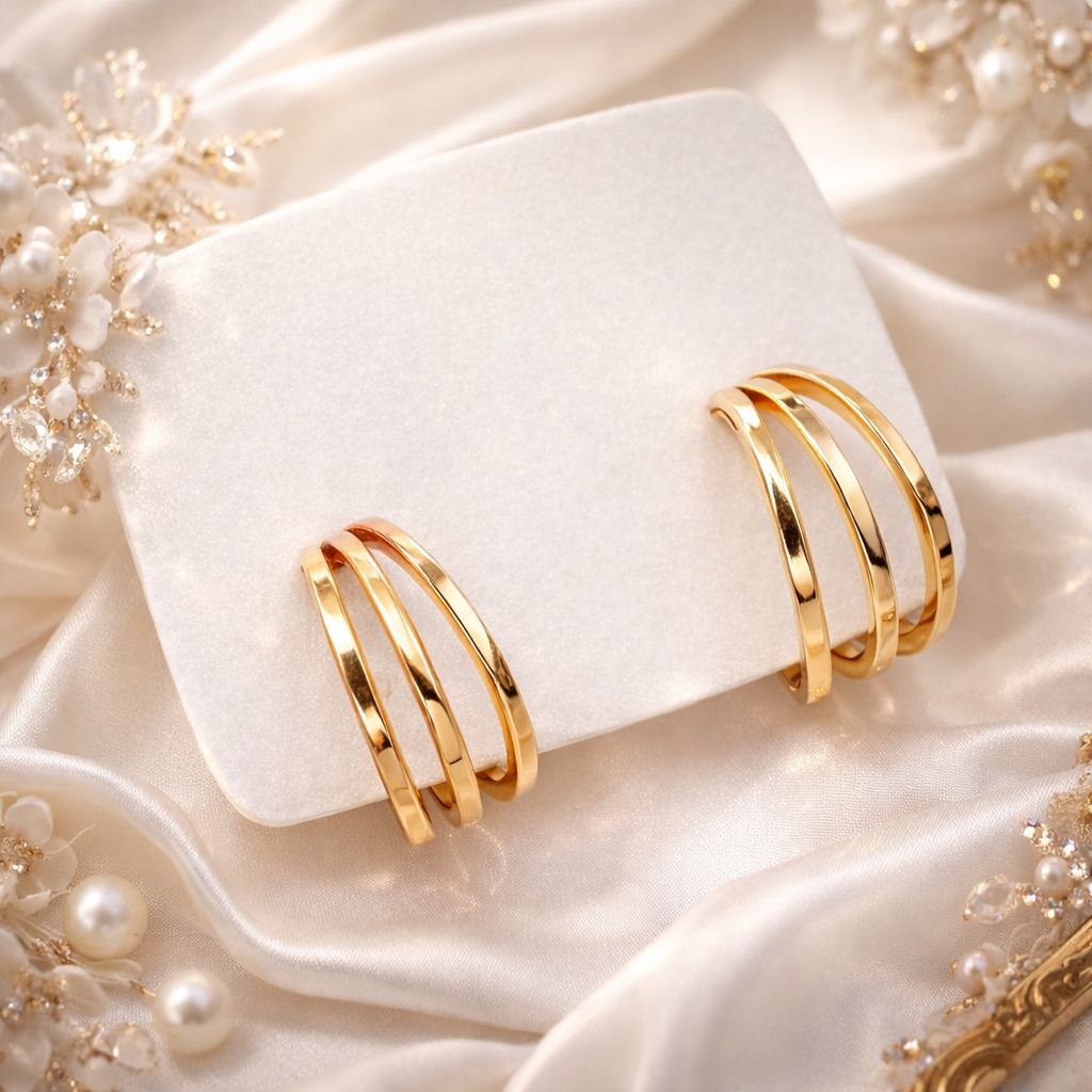 Lumi Layered Hoops Earrings