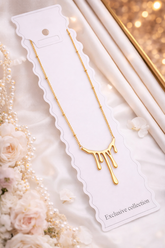 Golden Drip Pendant