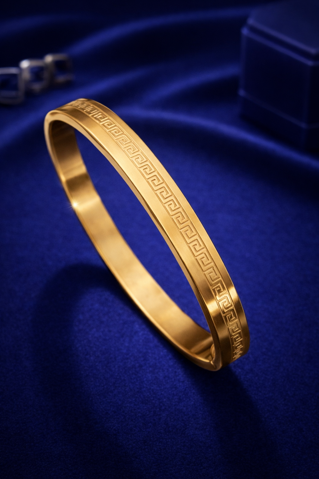 Golden Heritage Greek Kada Men's Bracelet