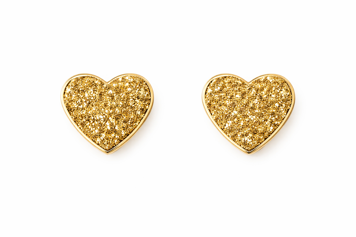 SATYE Aurum Heart Studs