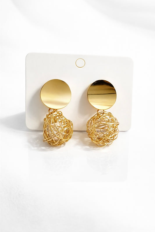 Aurora Orb Drop Earrings