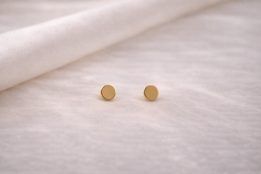 Golden Dot Studs Earring