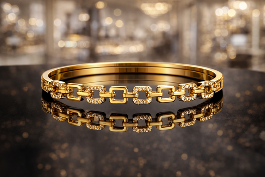 Luxe Link Gold Women Bracelet