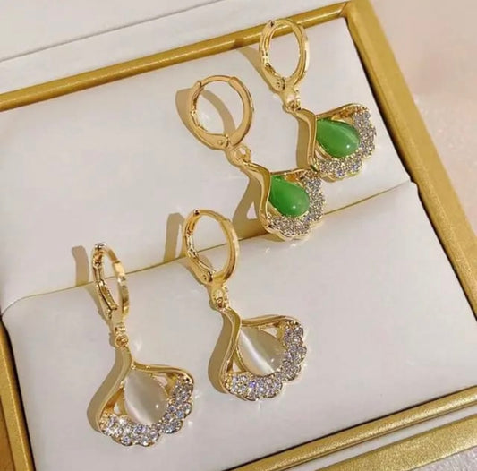 Opaline Spark Drop Earrings