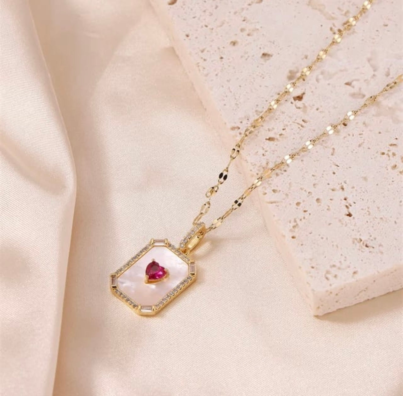 Lovestone Square Pendant