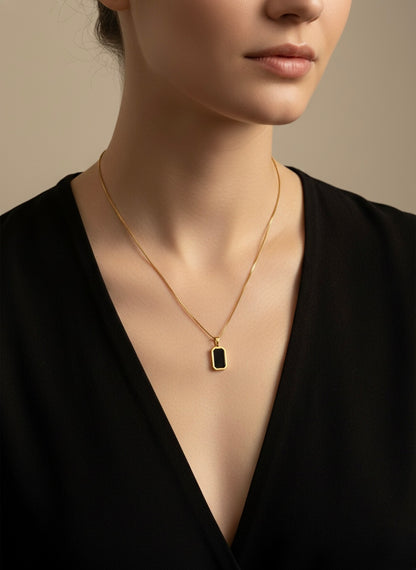 Black Prism Pendant